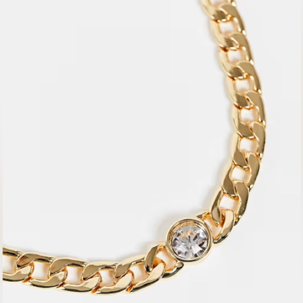 SALE rare gold diamond necklace